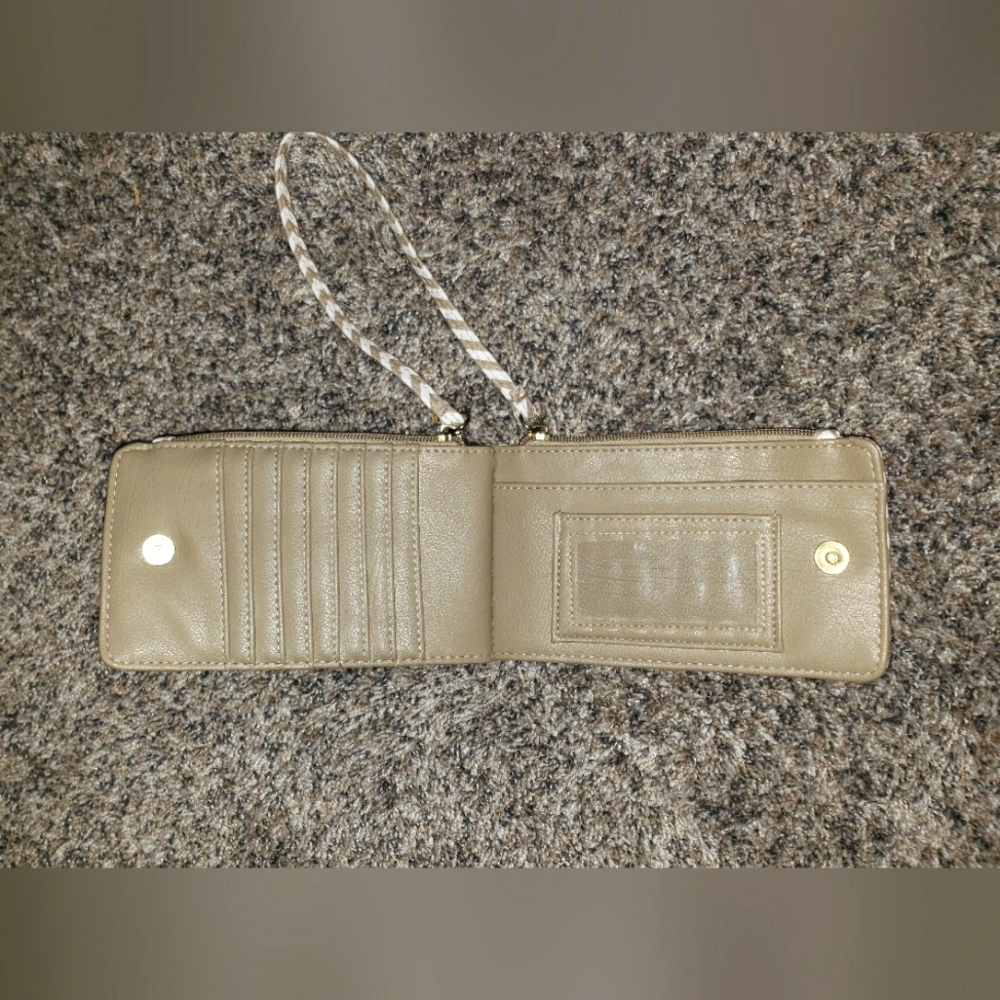 Chateau| Chevron Patterned Double Sided Wallet Wr… - image 2